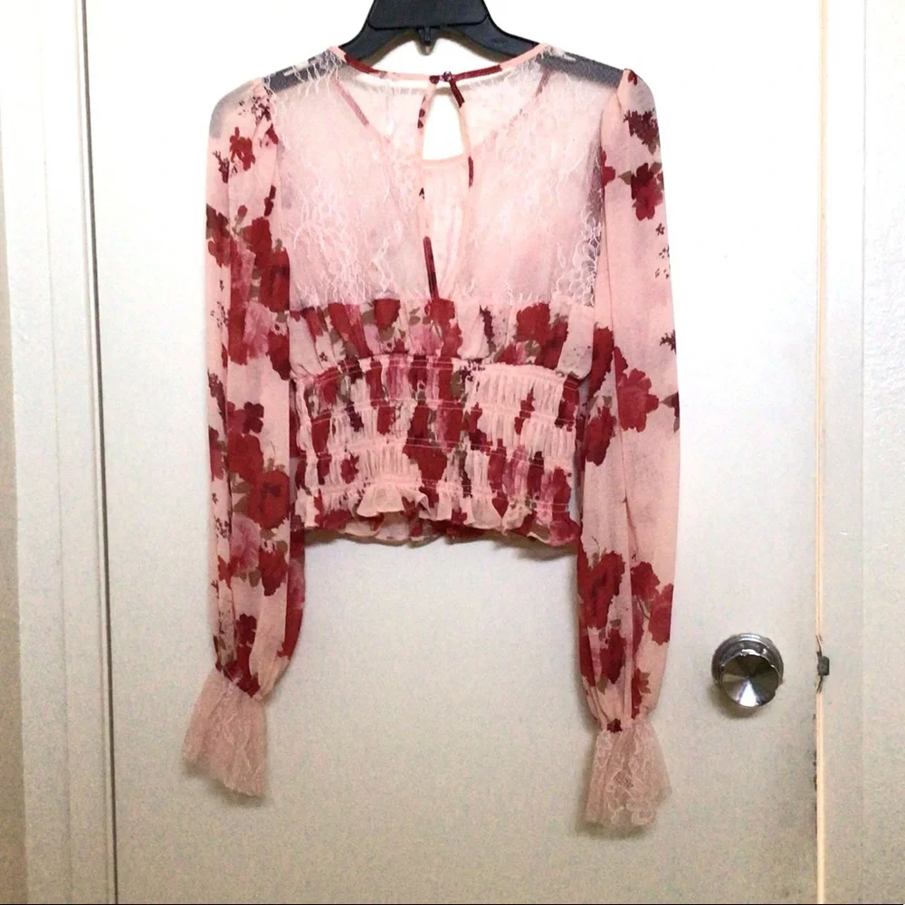 NWT Free People Boho Blouse